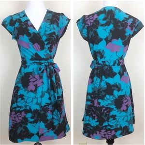Banana Republic Factory Floral Wrap Dress